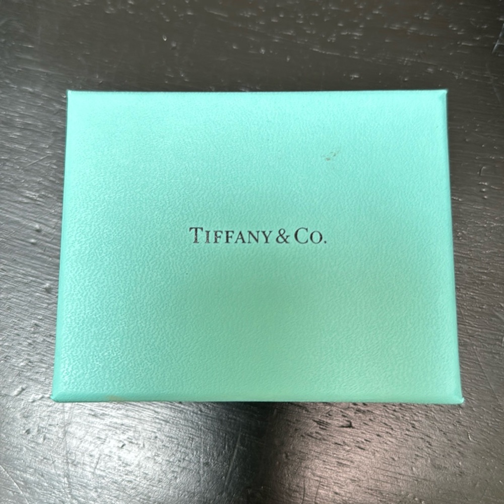 Empty Tiffany gift box